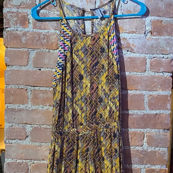 Anthropologie BLA^NK London Colorful Patterned Women's Jumpsuit Sleeveless LONG - Picture 2 of 14